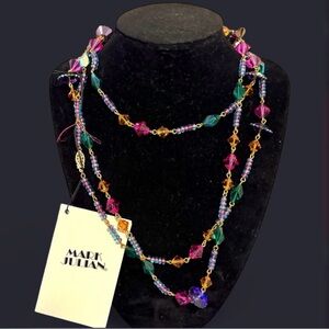 Antique Austrian crystal necklace